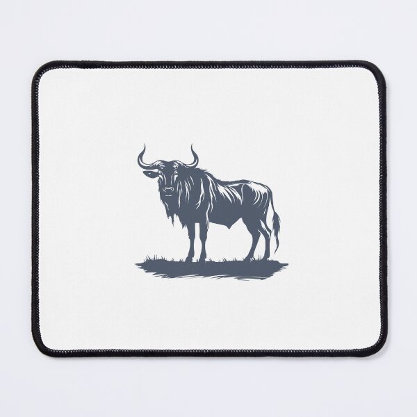 Item preview, Majestic Wildebeest Silhouette designed and sold by JollyCritters.