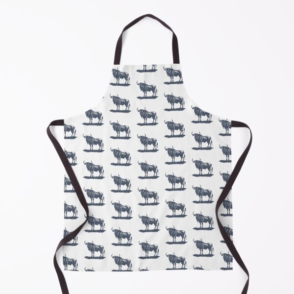 Item preview, Majestic Wildebeest Silhouette designed and sold by JollyCritters.