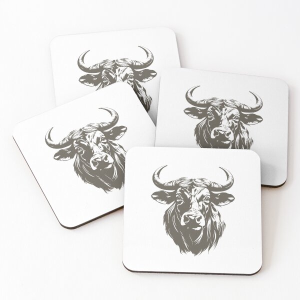 Item preview, Majestic Wildebeest Silhouette designed and sold by JollyCritters.