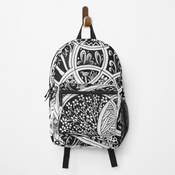 Item preview, Fantasy Doodles "Love" in Black & White Collection designed and sold by Traci Owings Design.