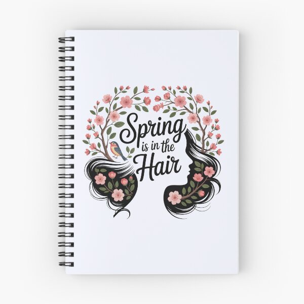 Item preview, Spring is in the Hair – Playful Seasonal Design designed and sold by Jollys-ArtShop.