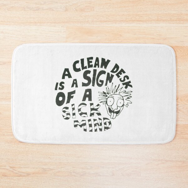 Item preview, Vintage A Clean Desk Is A Sign Of A Sick Mind designed and sold by QuayTradingCo.