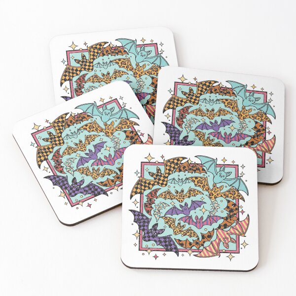 Item preview, Flying Bats Cartoon designed and sold by Drip stamp.