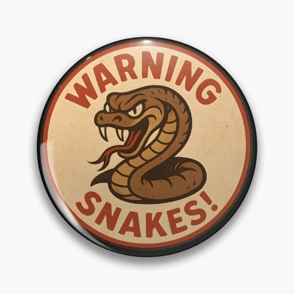 Item preview, Warning Snakes! designed and sold by Nuclear Eden.