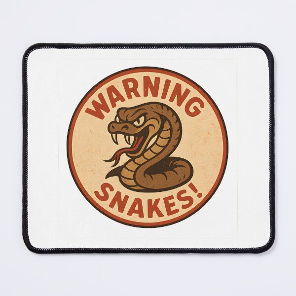 Item preview, Warning Snakes! designed and sold by Nuclear Eden.
