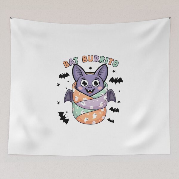 Item preview, Bat Burrito - Funny Halloween designed and sold by Dazzle-Sizzle.