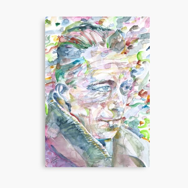 Item preview, ALBERT CAMUS - watercolor portrait.3 designed and sold by lautir.