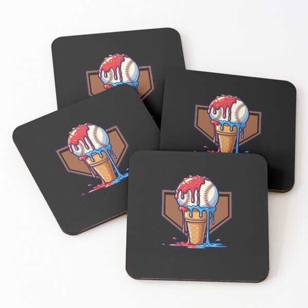 Item preview, Distressed Baseball Boys Ice Cream Drip Baseball Boys Youth designed and sold by facegm.