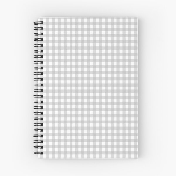 Item preview, Gingham Plaid Check Pattern in Gray and White designed and sold by kierkegaard.