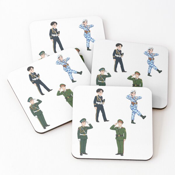 Item preview, Cute Vietnamese Soldiers Anime Bundle designed and sold by RosalinesEyes.