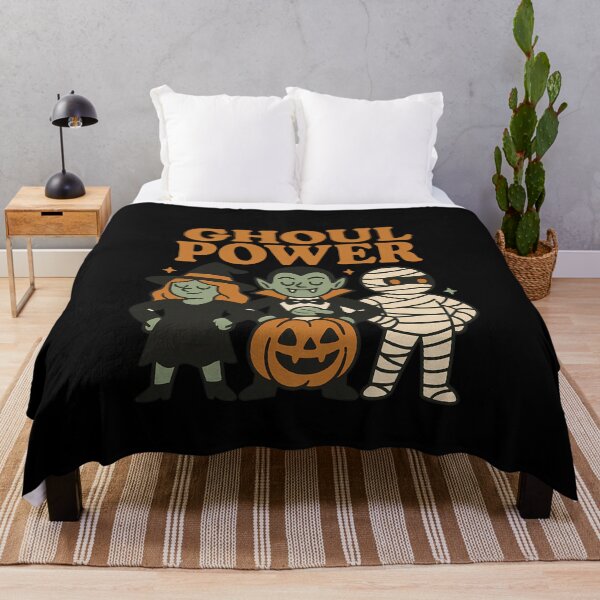 Item preview, Ghoul Power Retro Halloween Squad designed and sold by k3rstman1.