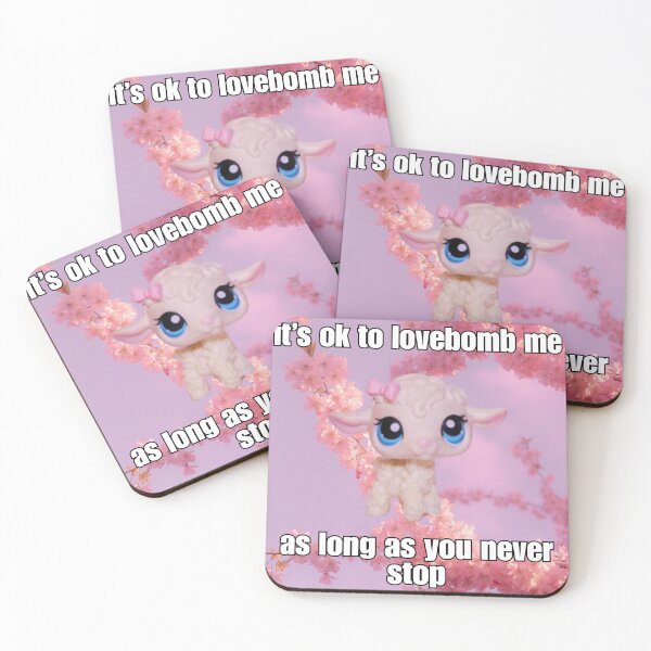 Item preview, it's ok to lovebomb me lps sheep meme  designed and sold by strwbrymoonbow.