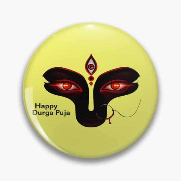 Item preview, Powerful Durga Puja Artwork – Divine Goddess Eyes Illustration designed and sold by Divine Creations.