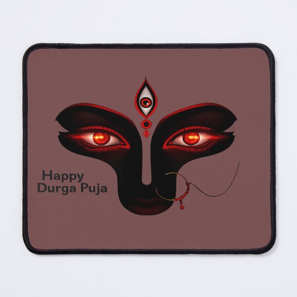 Item preview, Powerful Durga Puja Artwork – Divine Goddess Eyes Illustration designed and sold by Divine Creations.