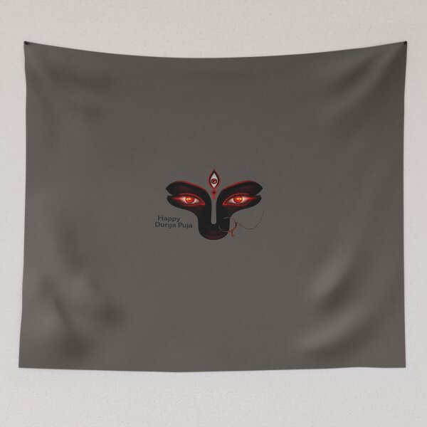 Item preview, Powerful Durga Puja Artwork – Divine Goddess Eyes Illustration designed and sold by Divine Creations.