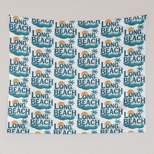 Item preview,  Textured Bold Long Beach   designed and sold by Jonathan  Gillette.