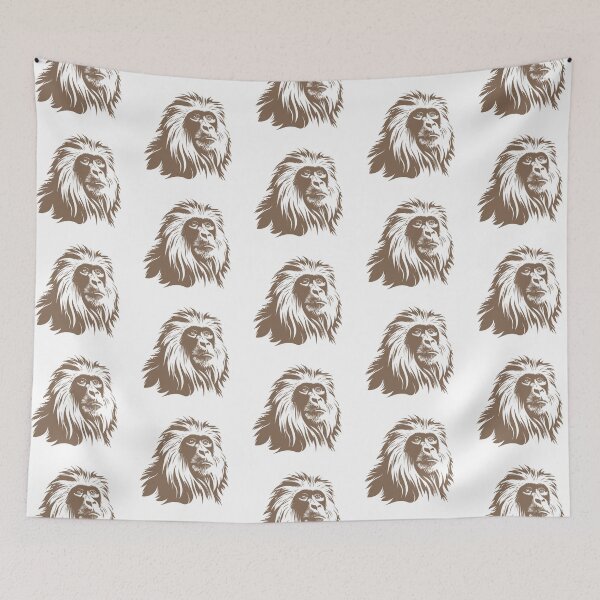 Item preview, Bold Baboon Silhouette designed and sold by JollyCritters.