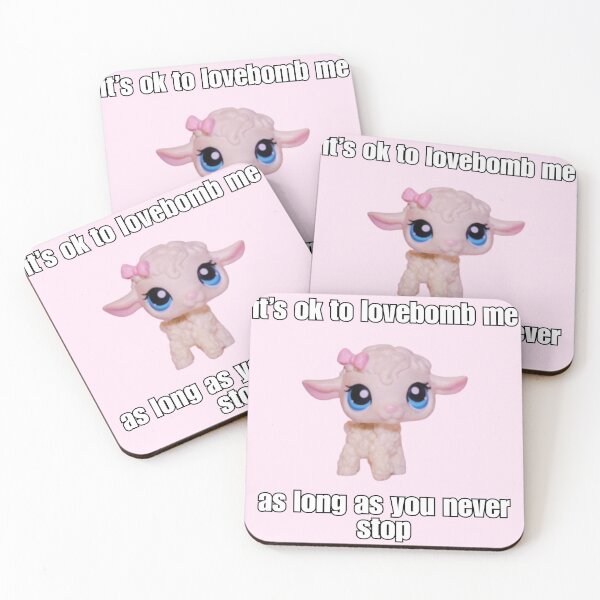 Item preview, it's ok to lovebomb me lps sheep meme v2 designed and sold by strwbrymoonbow.
