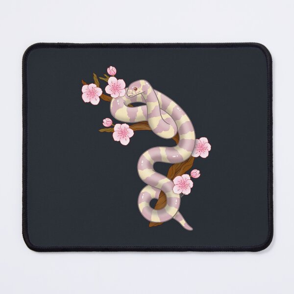 Item preview, California Kingsnake Albino With Sakura Flowers II designed and sold by anacecilia.