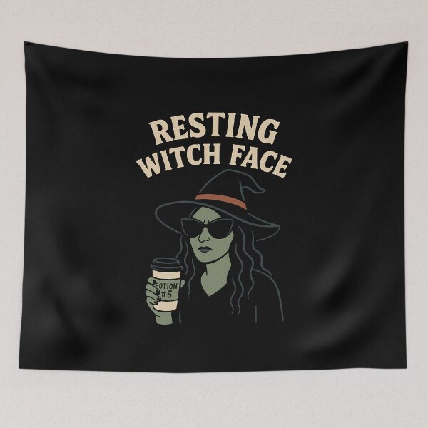 Item preview, Resting Witch Face Potion #5 - Sarcastic Halloween Vibe designed and sold by k3rstman1.