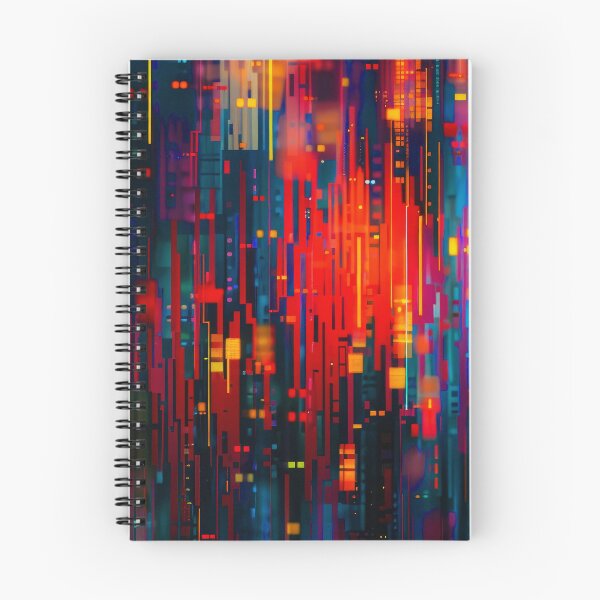 Item preview, Colorful Glitch Aesthetic Lines Bold, Edgy Vibrant Abstract  designed and sold by DEC02.