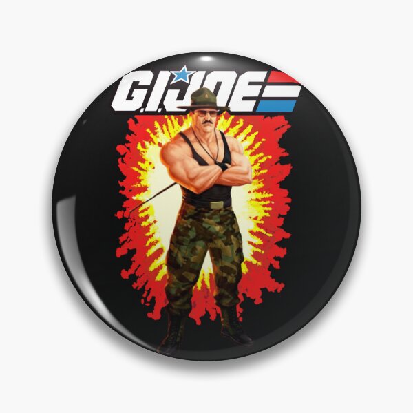 Item preview, GI Joe sergeant slaughter Sgt toy card back design designed and sold by VeryEnglishGent.