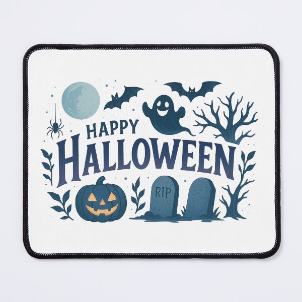 Item preview, Happy Halloween Ghostly Pumpkin Gathering   designed and sold by Jonathan  Gillette.