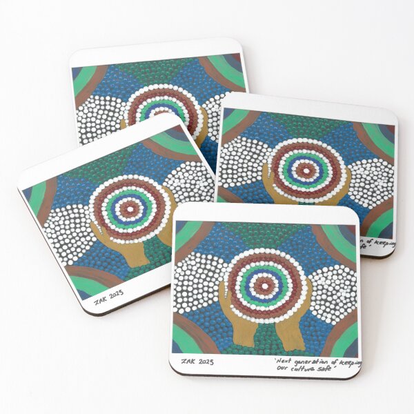 Item preview, ZAC. Next Generation of Keeping Our Culture Indigenous Art designed and sold by Rulululoo-Art.