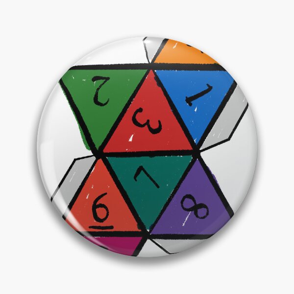 Item preview, 8-Sided die exploded view  designed and sold by rogerjporter.