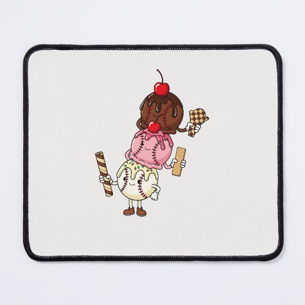 Item preview, Ice Cream Drip Baseball designed and sold by diyoor.