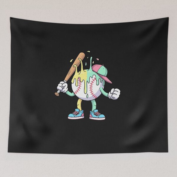 Item preview, Ice Cream Drip Baseball Spots Baseball Drip For Girls designed and sold by diyoor.