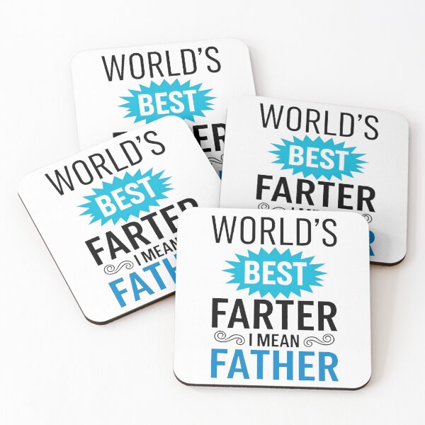 Item preview, World’s Best Farter I Mean Father – Spreader of Laughs and Gas designed and sold by SkeletonsDanger.