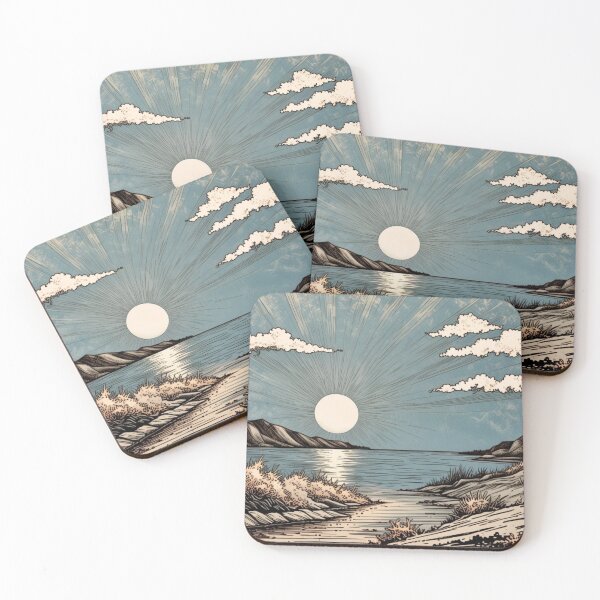 Item preview, Sundown At The Beach designed and sold by ArtRinseRepeat.