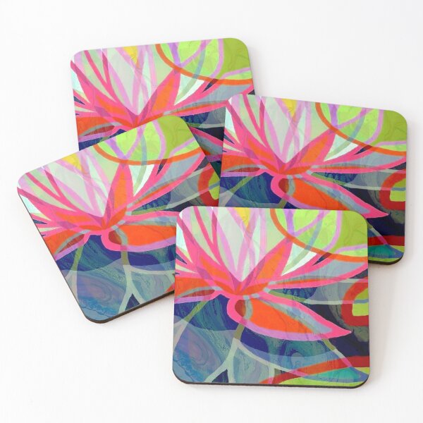 Item preview, Lotus Flower Abstract designed and sold by ViaARTfactory.