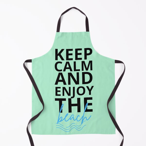 Item preview, Keep Calm and Enjoy the Beach (light) designed and sold by OliveStreetDesigns.