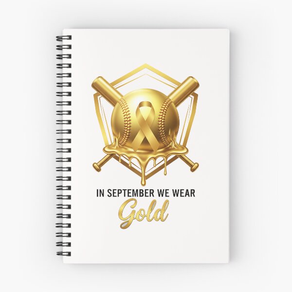 Item preview, in September We Wear Gold Baseball Drip Boy Childhood Cancer   designed and sold by diyoor.