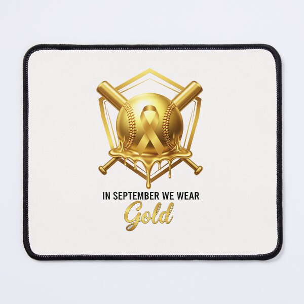 Item preview, in September We Wear Gold Baseball Drip Boy Childhood Cancer designed and sold by diyoor.