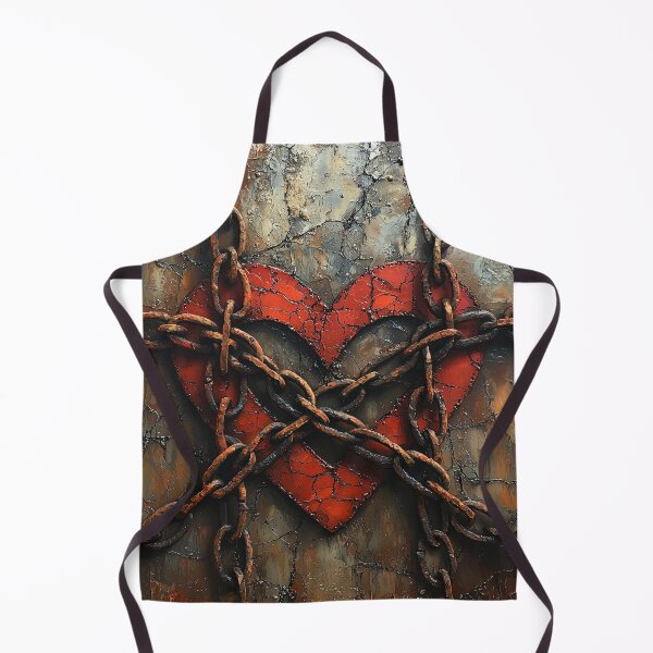 Item preview, Heart in chains designed and sold by ByteRebel.