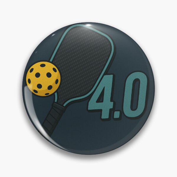 Item preview, Pickleball Player Rating 4.0 Blueish Green designed and sold by LovingJoyfully.