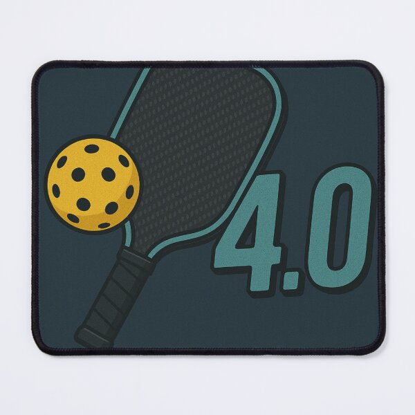 Item preview, Pickleball Player Rating 4.0 Blueish Green designed and sold by LovingJoyfully.