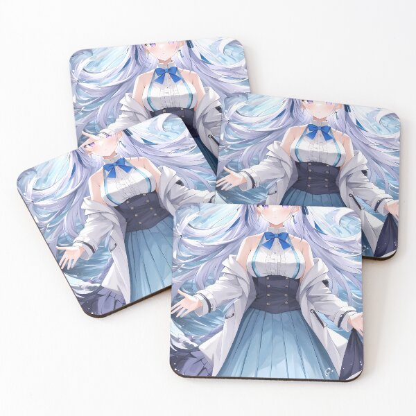 Item preview, Euphyllia Magenta Ocean Grace Blue Elegance Tenten Kakumei Anime designed and sold by bystudiolereve.