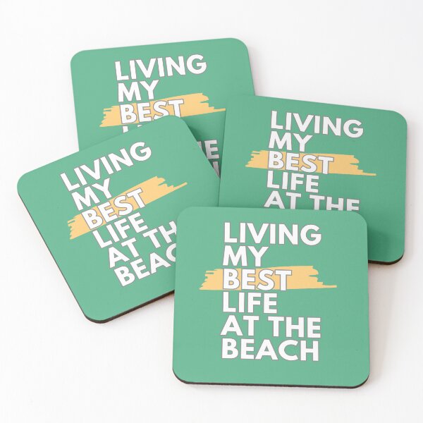 Item preview, Living My Best Life At The Beach designed and sold by OliveStreetDesigns.