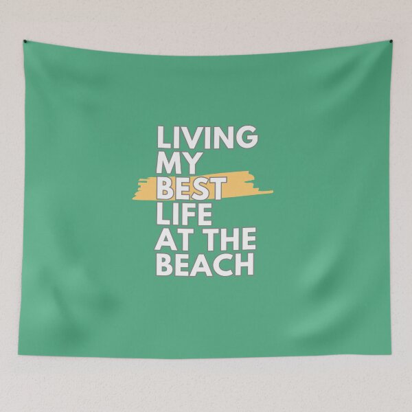 Item preview, Living My Best Life At The Beach designed and sold by OliveStreetDesigns.