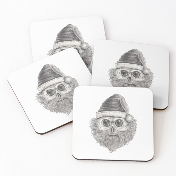 Item preview, Santa claus skeleton. designed and sold by Jiwsurreal.