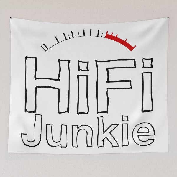 Item preview, HiFi Junkie designed and sold by riffraffmakes.