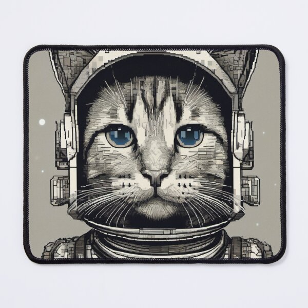 Item preview, Astro Cat – Retro Pixel Space Explorer designed and sold by BLoCKSiGNaL.