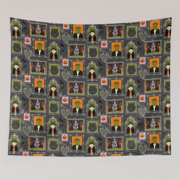 Item preview, Spooky Monsters designed and sold by DafneDStudio.