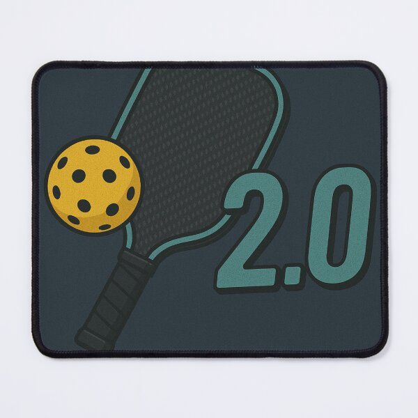 Item preview, Pickleball Player Rating 2.0 Blueish Green designed and sold by LovingJoyfully.