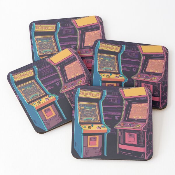 Item preview, Glitch Arcade – Retro Gaming Vaporwave Cabinets designed and sold by BLoCKSiGNaL.