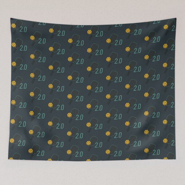 Item preview, Pickleball Player Rating 2.0 Blueish Green designed and sold by LovingJoyfully.